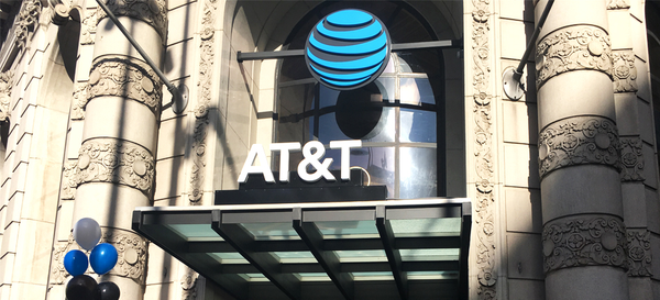 AT&T flagship store in San Francisco.