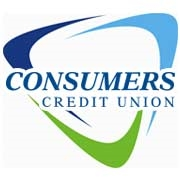 Logo for Consumers Credit Union Rewards Checking