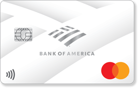 Graphic of BankAmericard® credit card