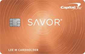 Graphic of Capital One® Savor® Cash Rewards Credit Card
