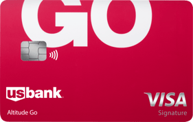 Graphic of U.S. Bank Altitude® Go Visa Signature® Card