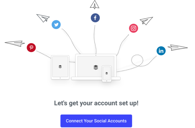 Buffer's tool to connect your social media accounts.