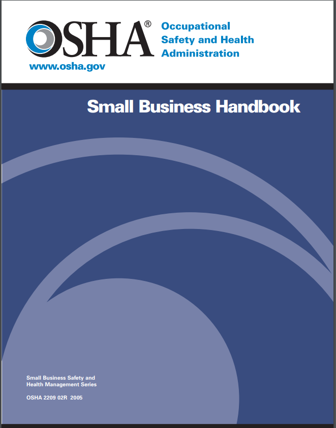 Screenshot of OSHA’s Small Business Handbook.
