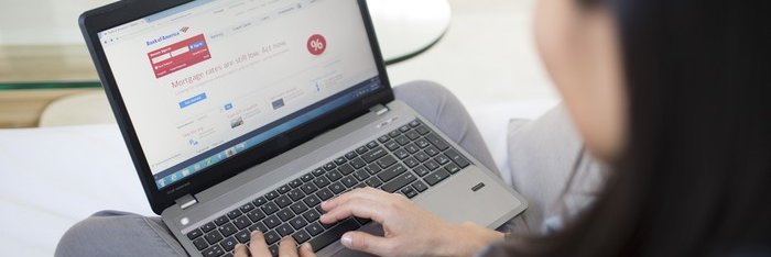 Bank of America computer