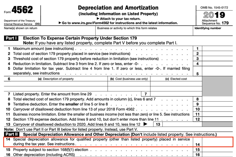 Bonus depreciation calculation example AdemolaJardin