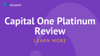 Capital One Platinum Review The Ascent