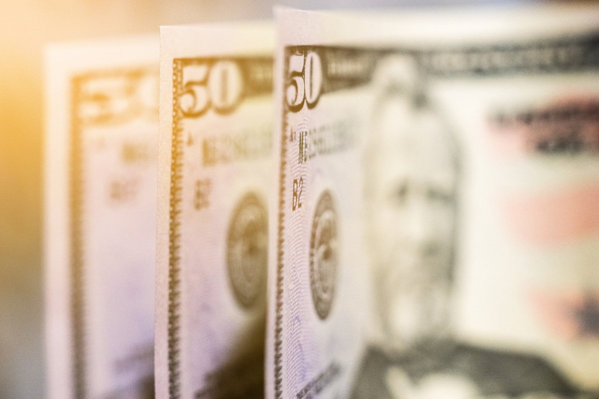 Three 50 dollar bills