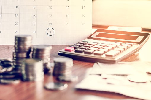 Change on a desk