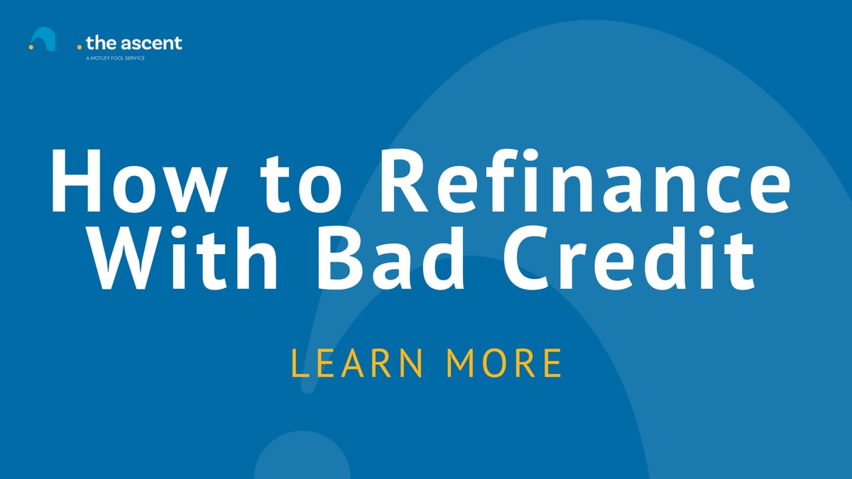How to Refinance a Mortgage With Bad Credit The Motley Fool