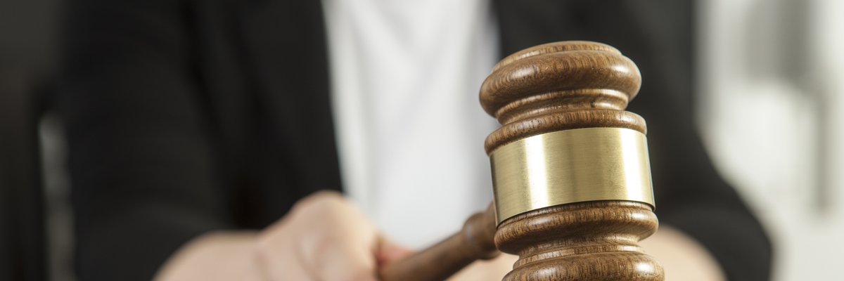 Judge With Gavel