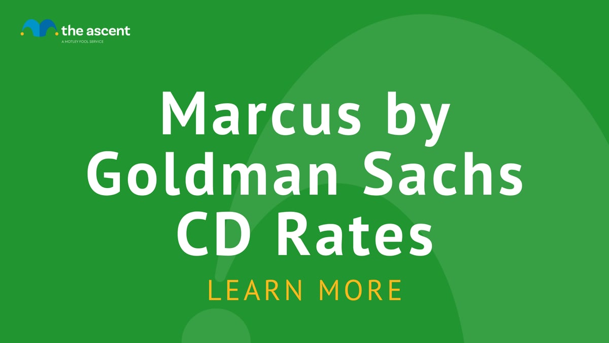 Marcus Goldman Sachs Cd Rates
