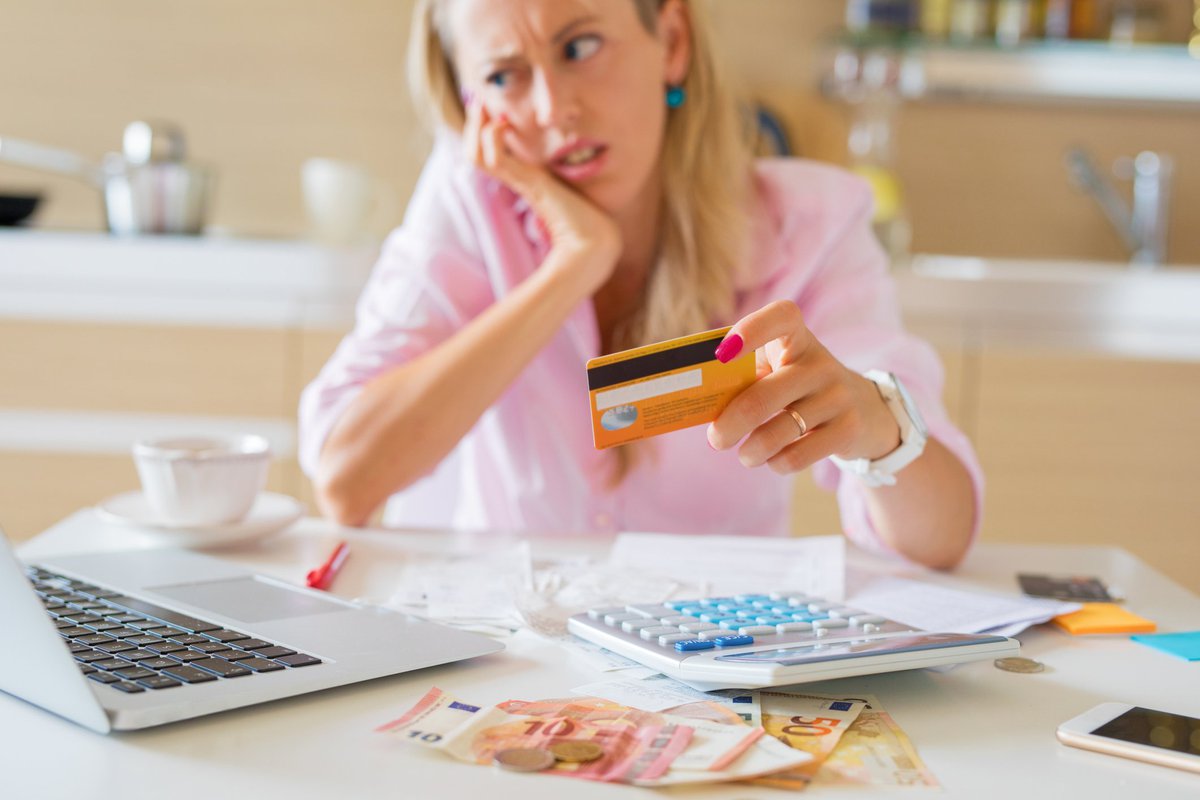Maxed Out Credit Card