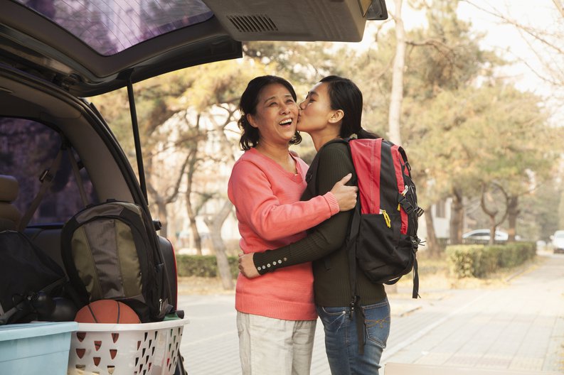 Mom Taking Daughter To College