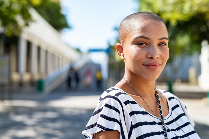 Positive Young Woman
