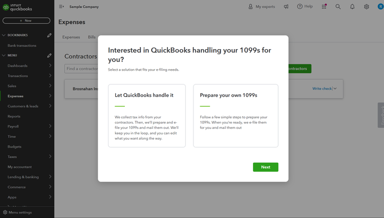 Quickbooks Online