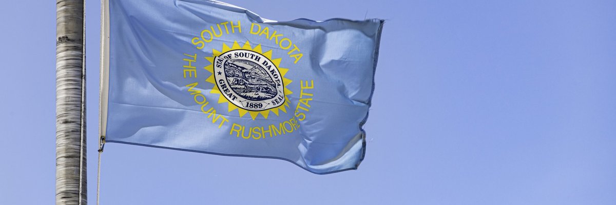 South Dakota state flag