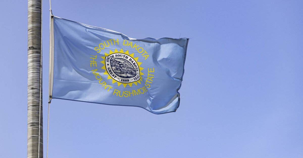 South Dakota state flag