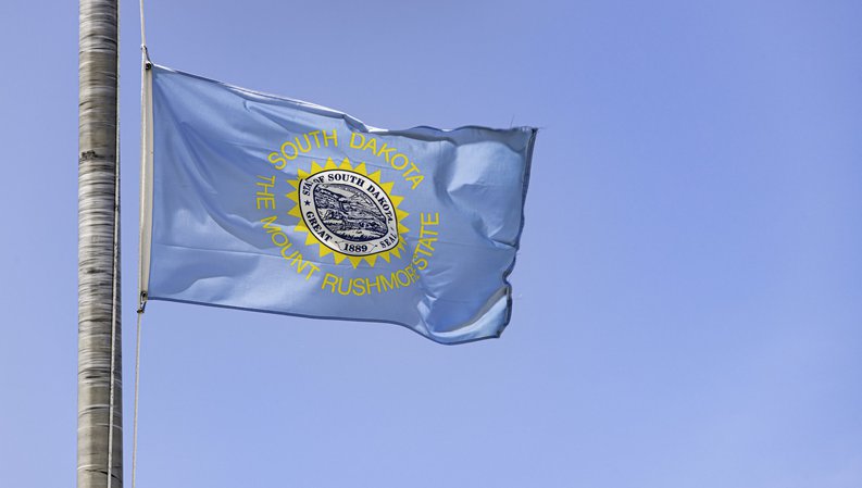 South Dakota state flag