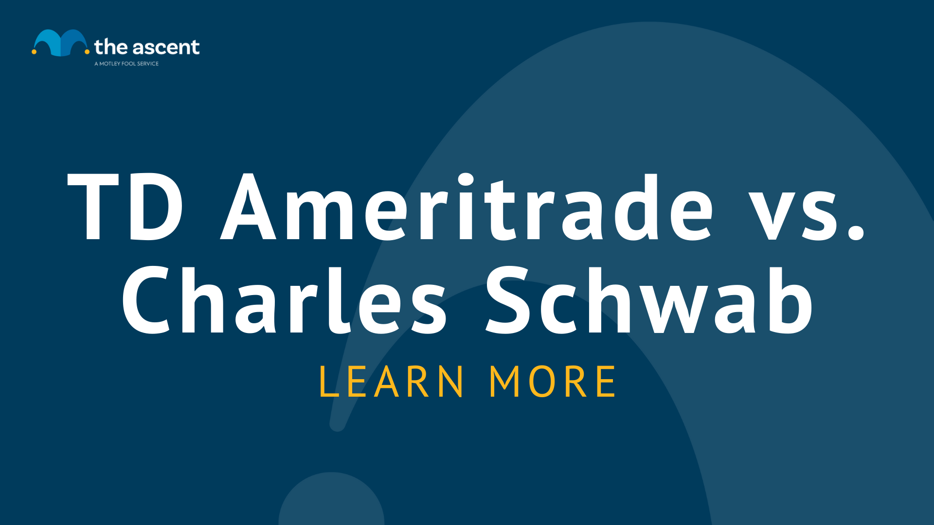 TD Ameritrade Vs. Charles Schwab | The Ascent