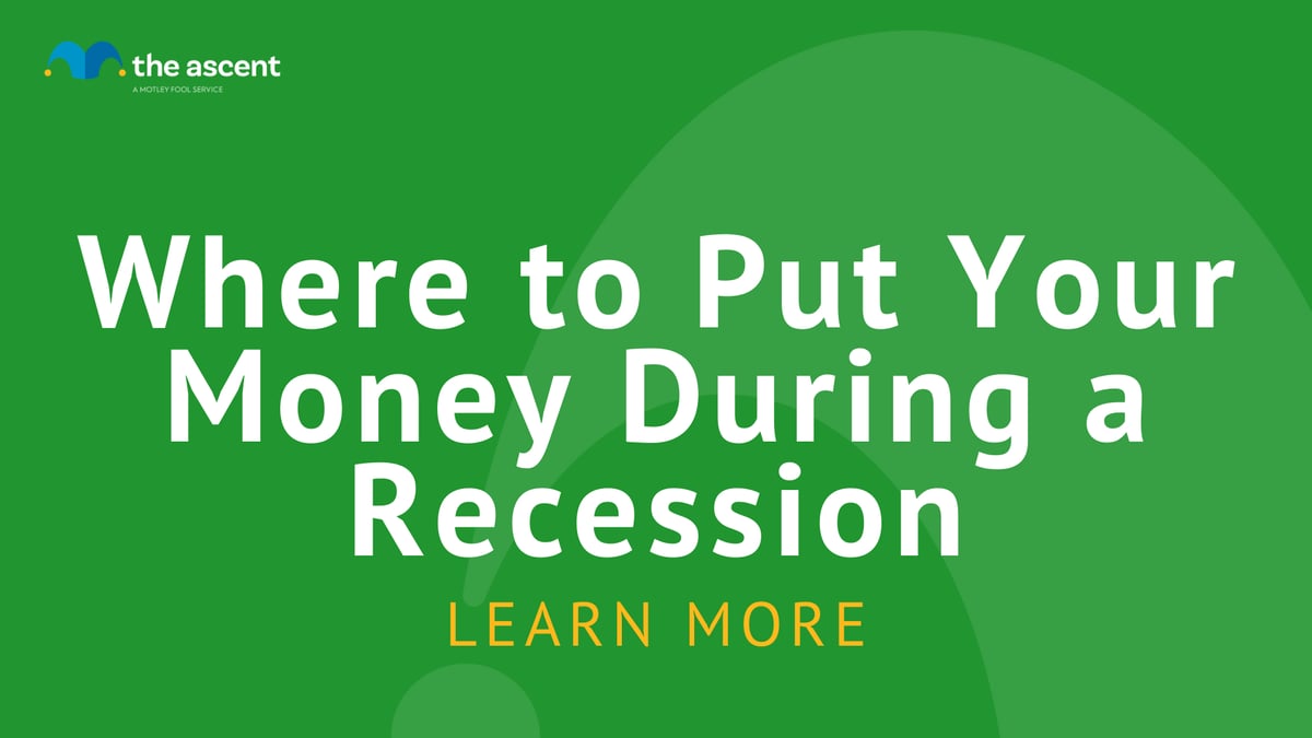 Where to put money during a recession | The Ascent