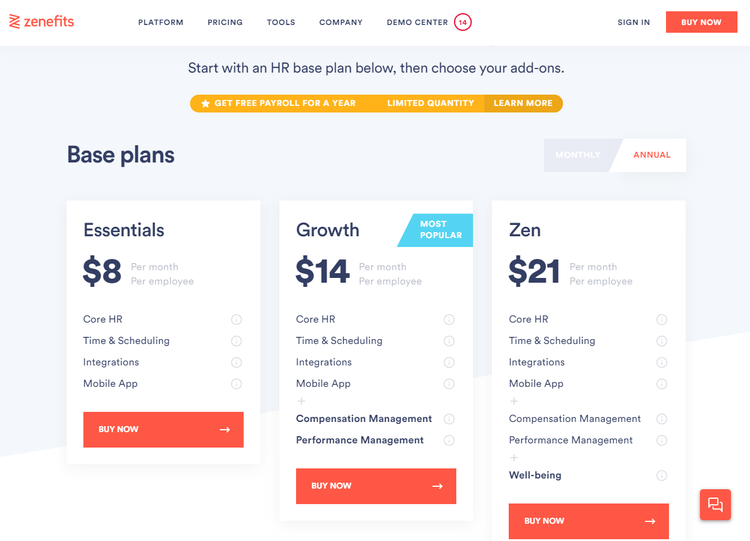 Zenefits Payroll Review 2024: Features, Pricing & More