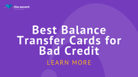 Best Balance Transfer Cards for Bad Credit