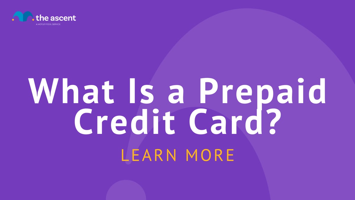 What Is a Prepaid Credit Card? | The Ascent