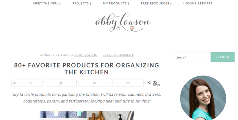 A post from Abby Lawson's blog Just a Girl and Her Blog.