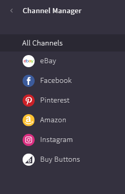 A screenshot of BigCommerce's marketing channels.