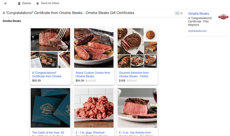 Omaha Steaks discount offers