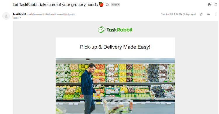 TaskRabbit offer