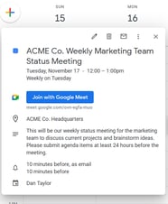A Step by Step Guide To Scheduling A Google Meet