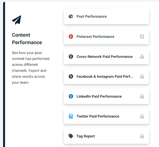 Sprout Social's reporting options