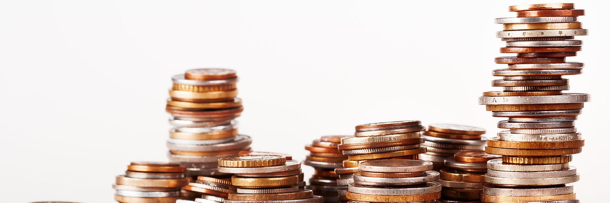 Stacks of coins