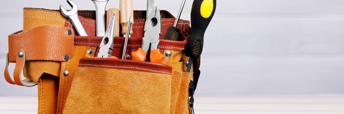 tool bag full of tools