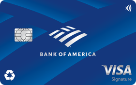 Graphic of Bank of America® Travel Rewards credit card