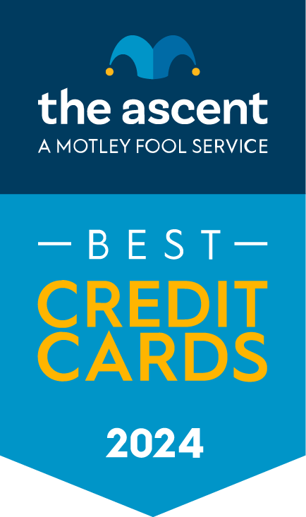 The Ascent's 2024 Credit Card Awards award banner