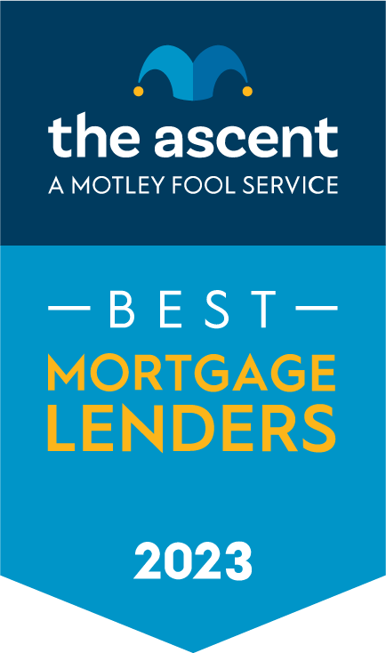 The Ascent's 2023 Mortgage Lender Awards award banner