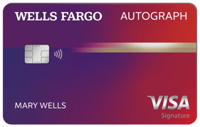 Graphic of Wells Fargo Autograph℠ Card