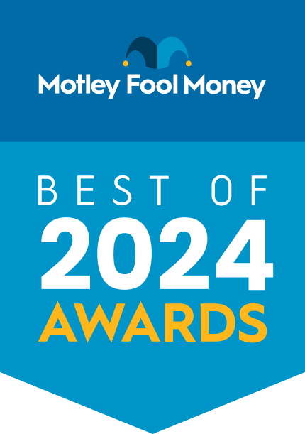 Motley Fool Money's Best-Of 2024 Awards award banner