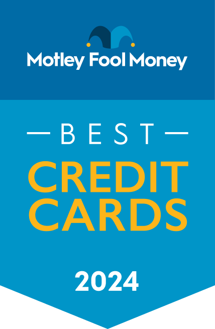 Motley Fool Money's 2024 Credit Card Awards award banner
