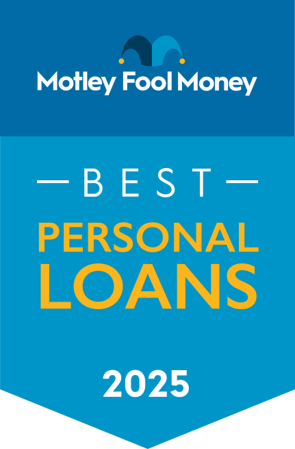 The Motley Fool Money's 2025 Personal Loan Awards award banner