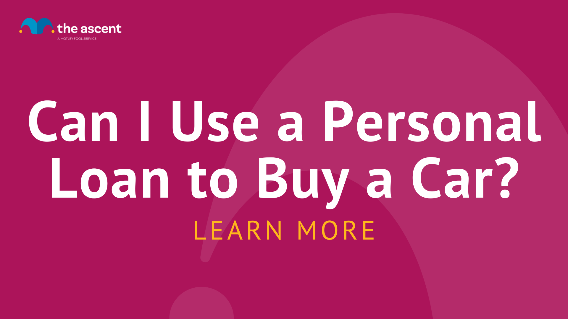 Can I Use a Personal Loan to Buy a Car?