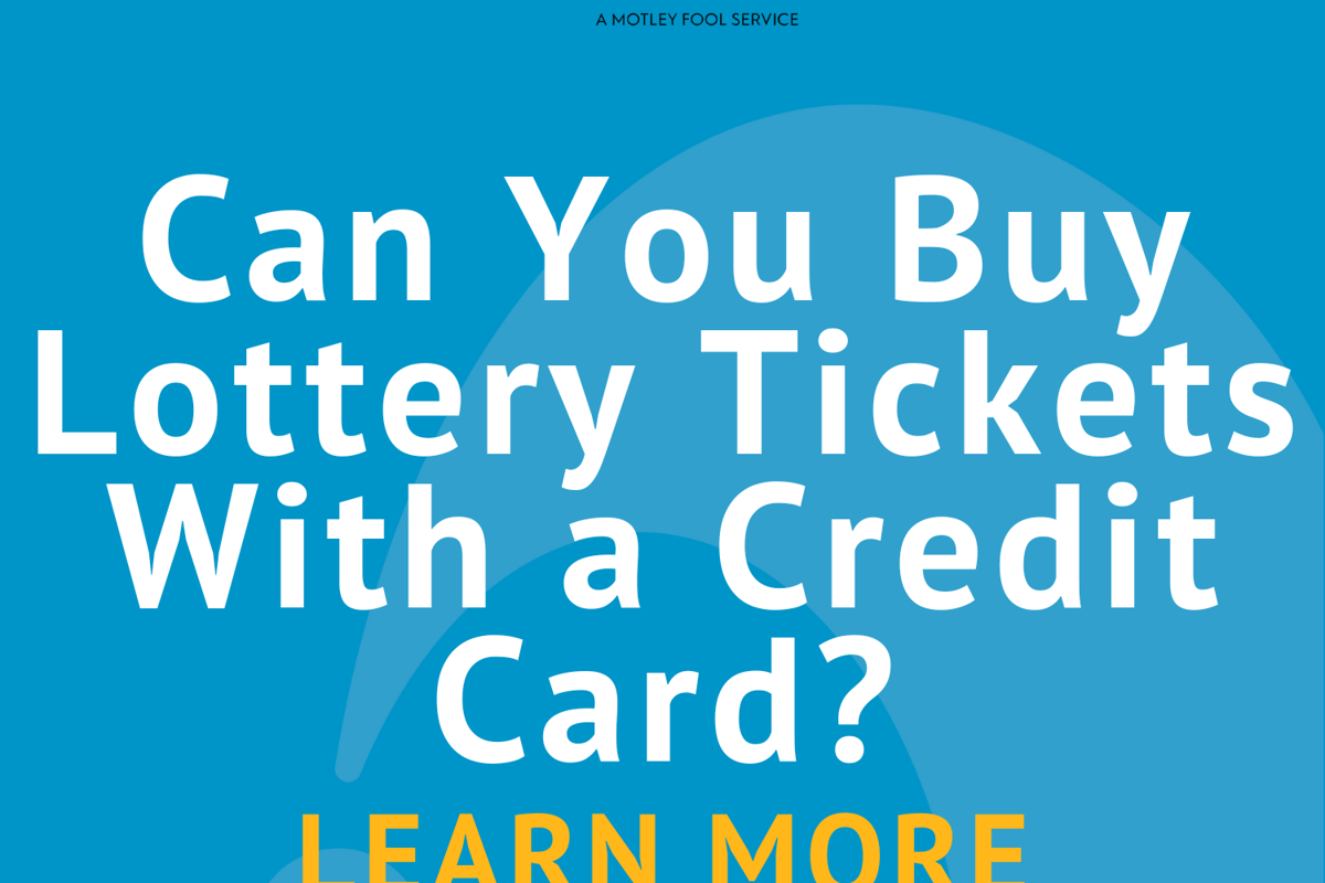 Buying lotto tickets shop with credit card