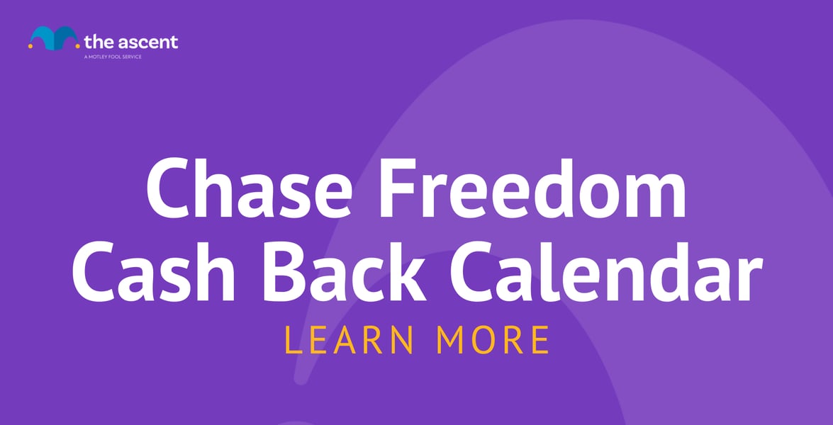 Chase Freedom Cash Back Calendar for 2022 The Ascent
