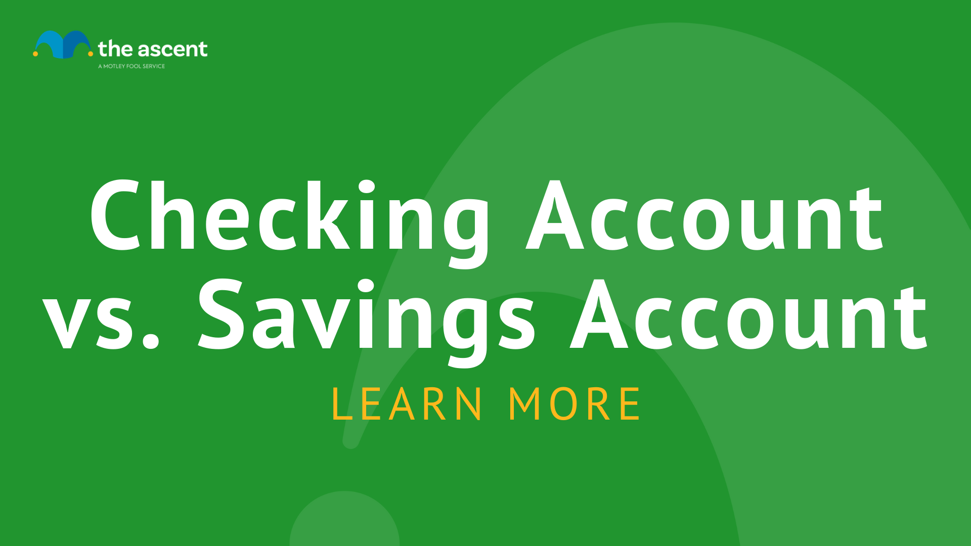 Checking Account Vs. Savings Account: Which Should You Pick? | The ...