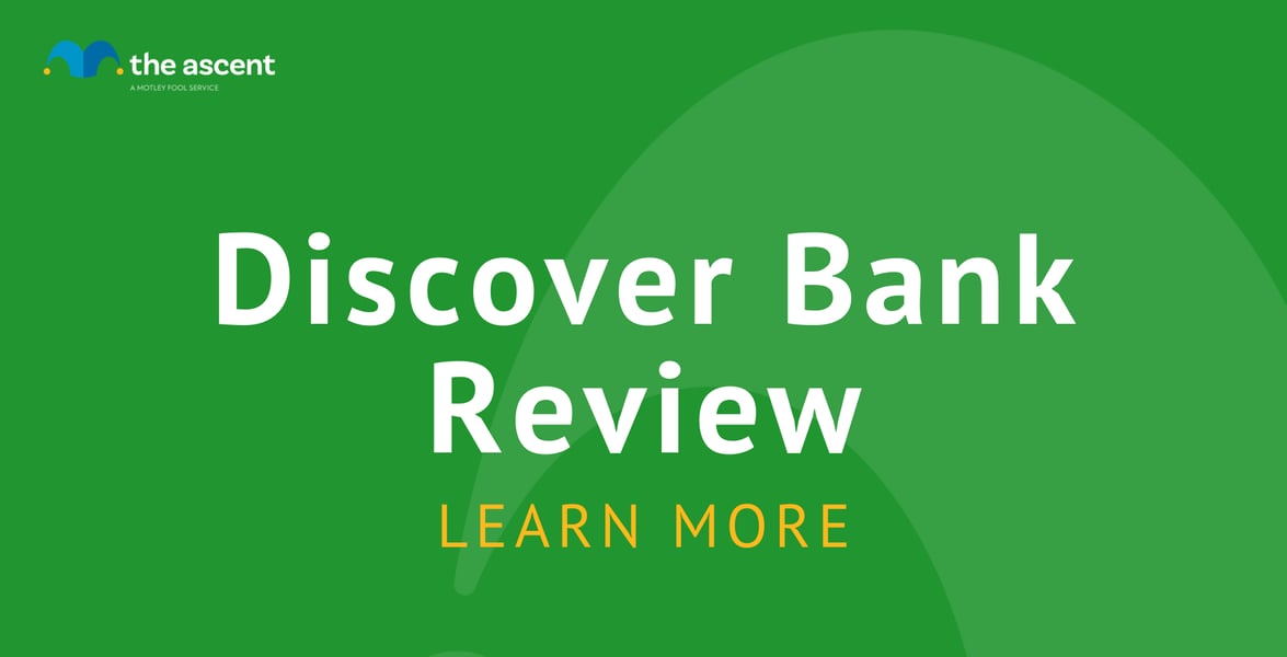 Discover Bank Review | The Ascent by Motley Fool