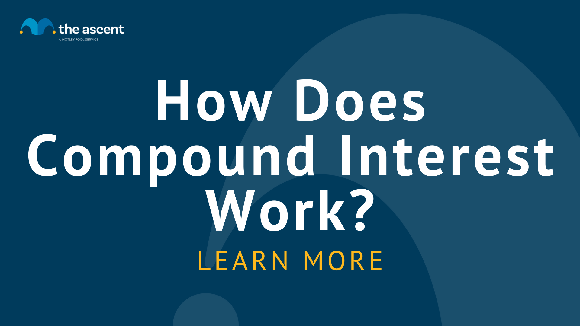How Does Compound Interest Work?