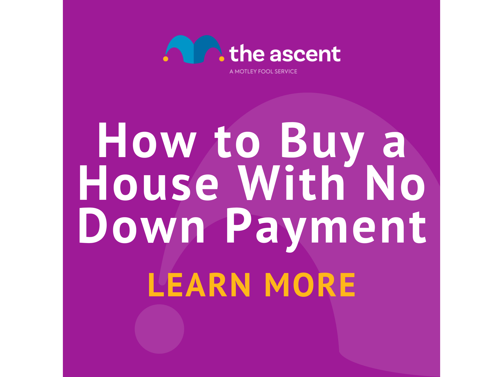 Can we buy a house with no down payment discount