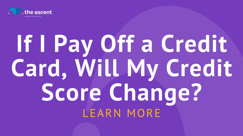 does paying off credit cards help your credit